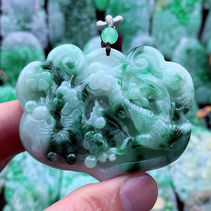 翡翠吊坠(不含链)未镶嵌