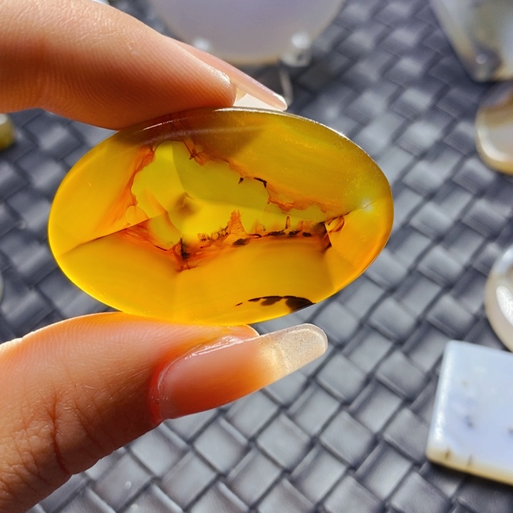 玛瑙/玉髓吊坠(不含链)未镶嵌大*鹅