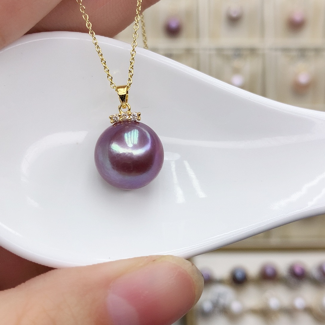 淡水珍珠颈饰合金