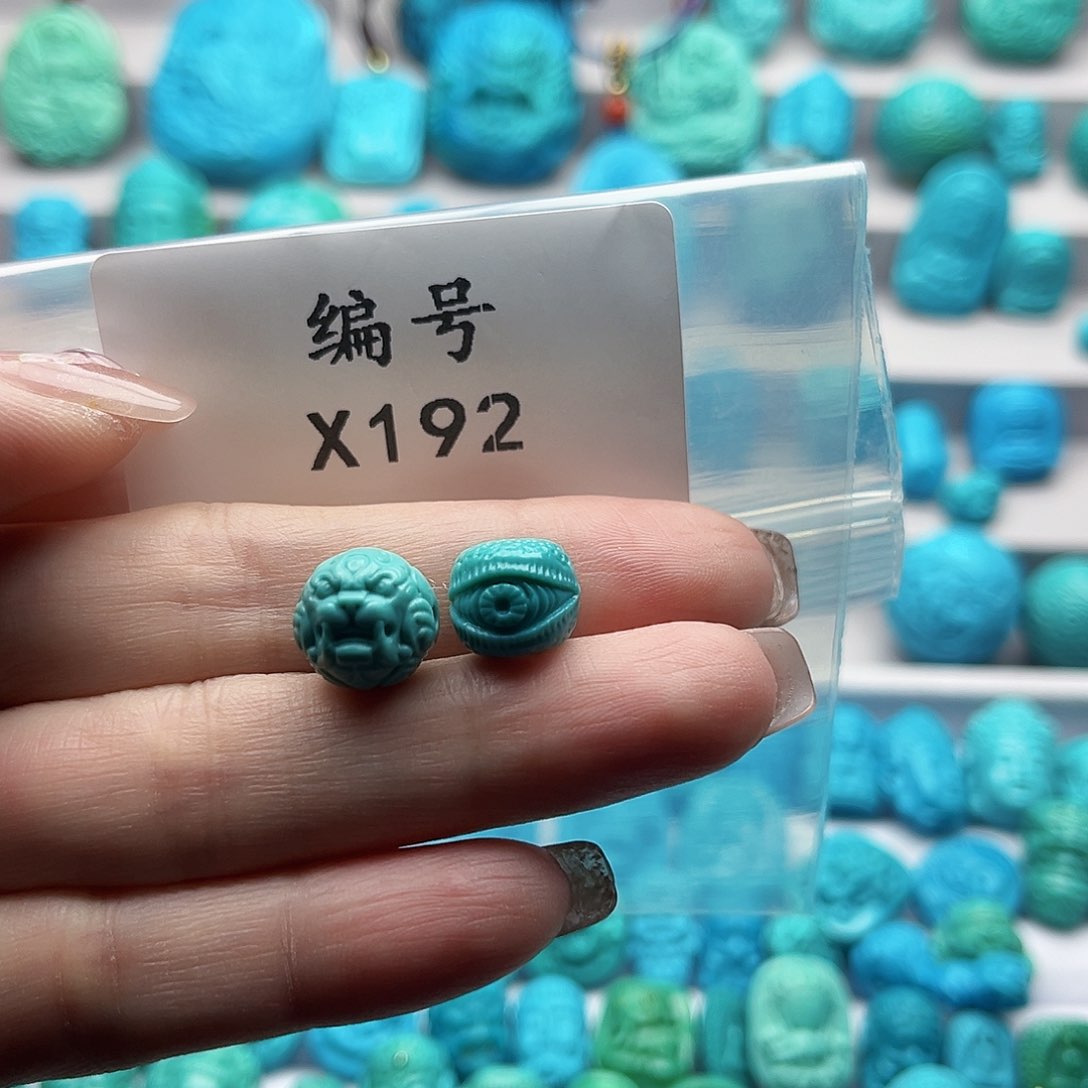 未镶嵌绿松石珠宝奇石尤**、
