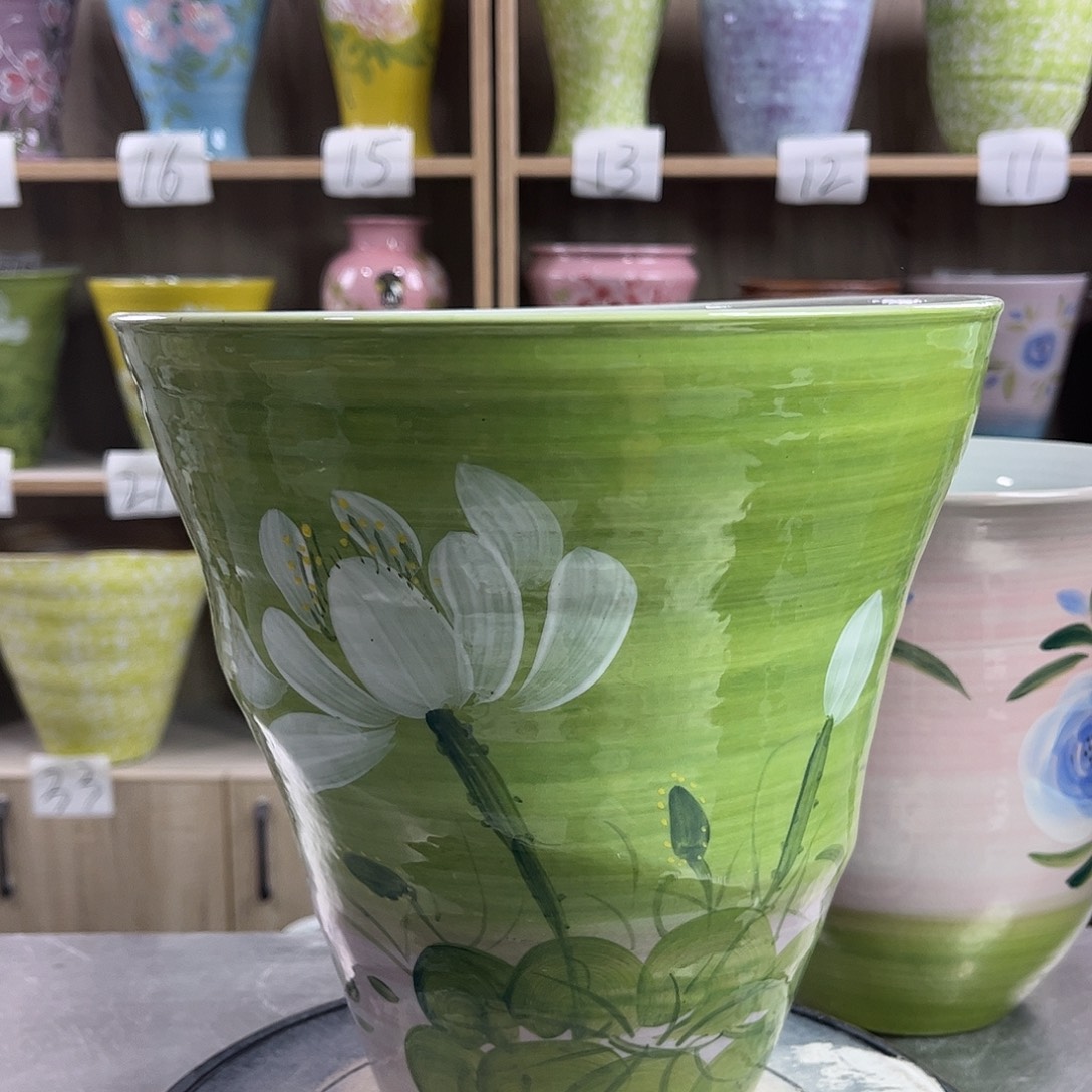 景德镇陶瓷花盆花盆