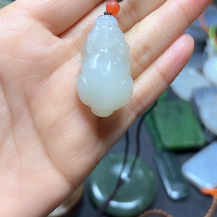 和田玉珠宝半成品未镶嵌