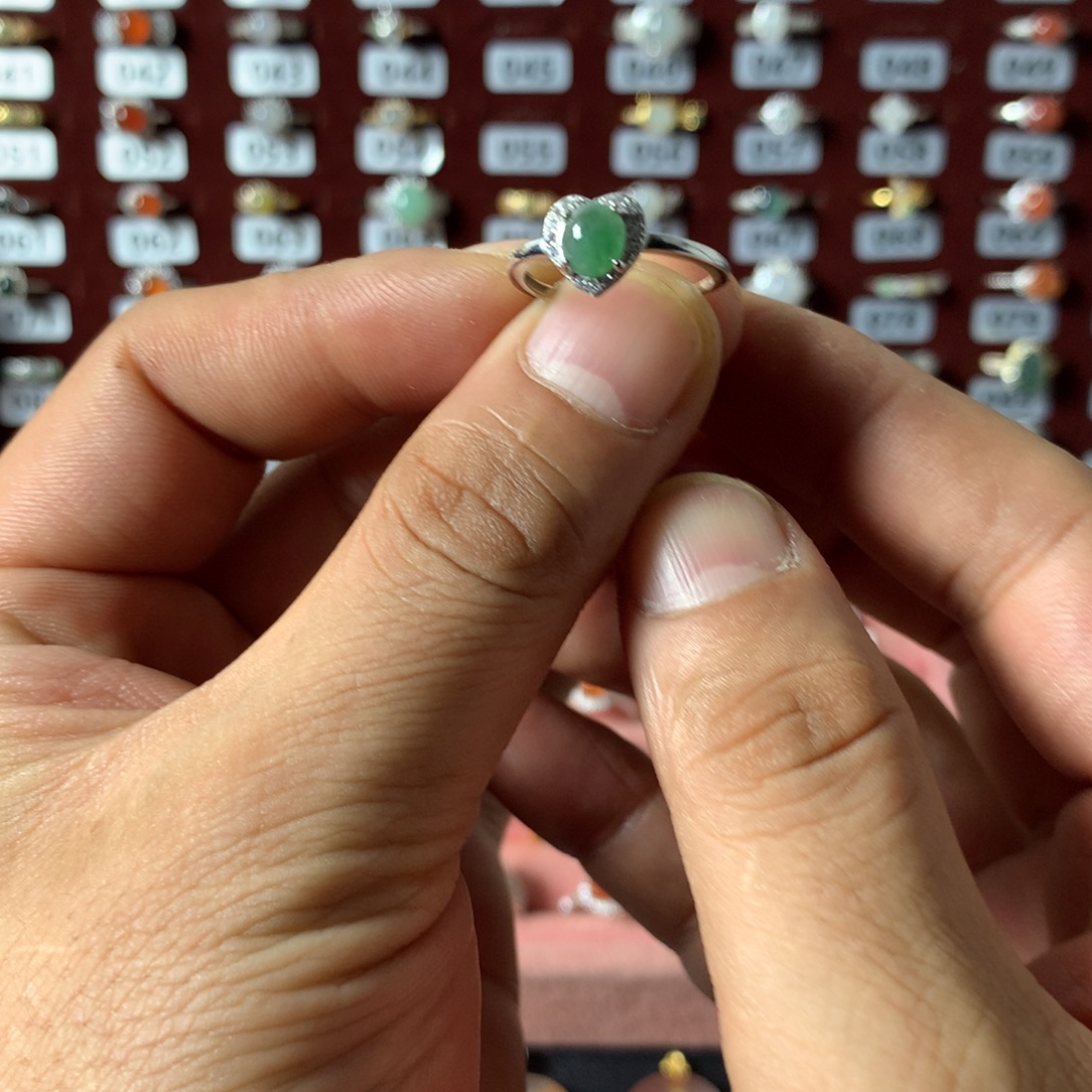 千***千翡翠未镶嵌戒指41
