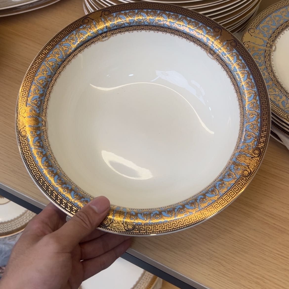 【闪购商品】瓷片10.25寸大汤碗一个一单福利价