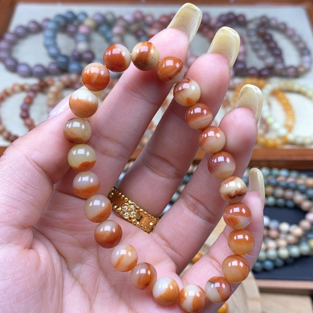 石英岩玉手链未镶嵌S*Y