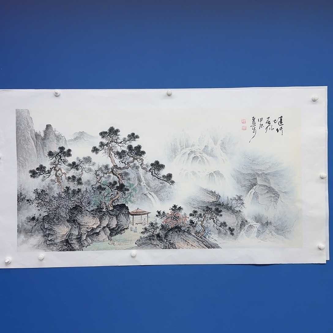 国画多次参加国内外大型