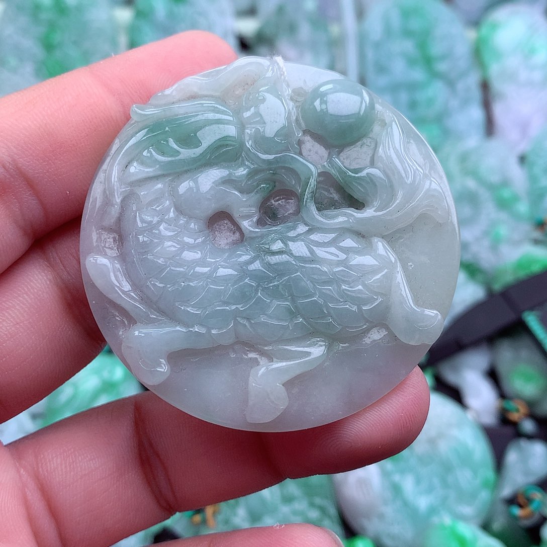 翡翠吊坠(不含链)未镶嵌