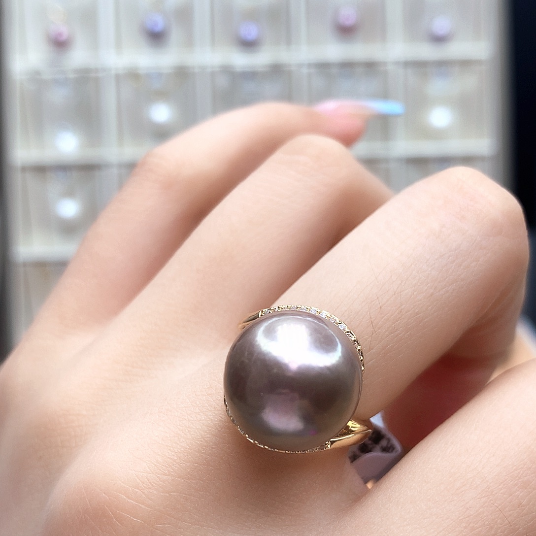 淡水珍珠合金颈饰