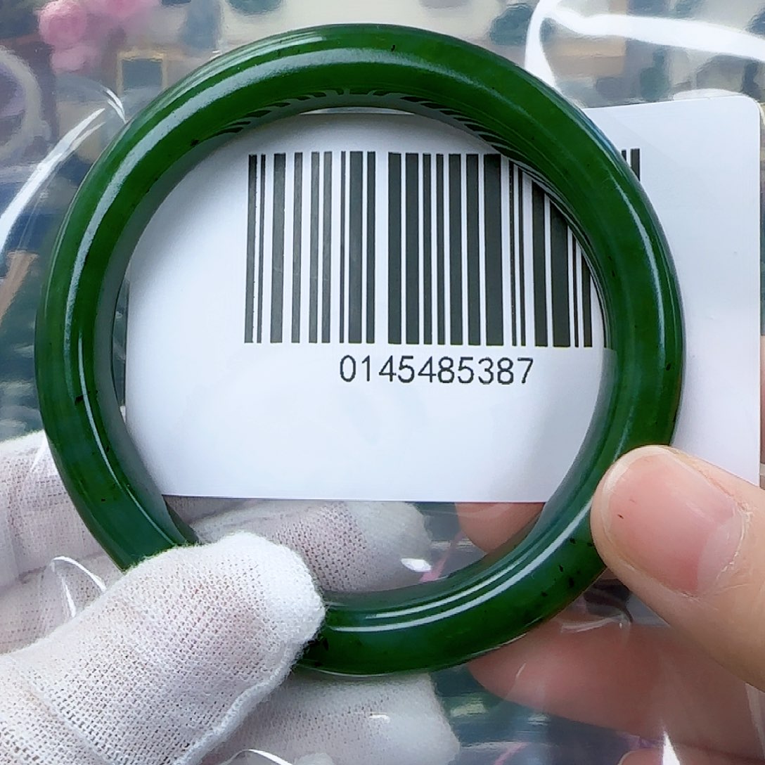 和田玉（碧玉）手镯未镶嵌5960