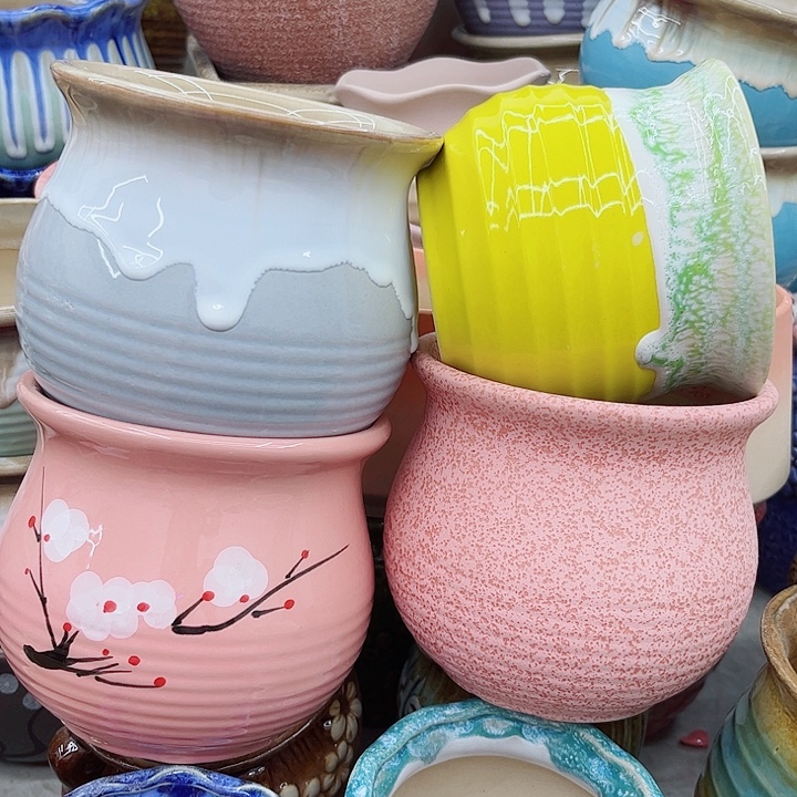 多肉绿植陶瓷花盆