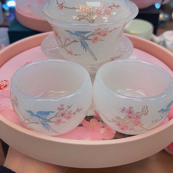 段泥茶杯兔兔我小心翼翼我玩游戏