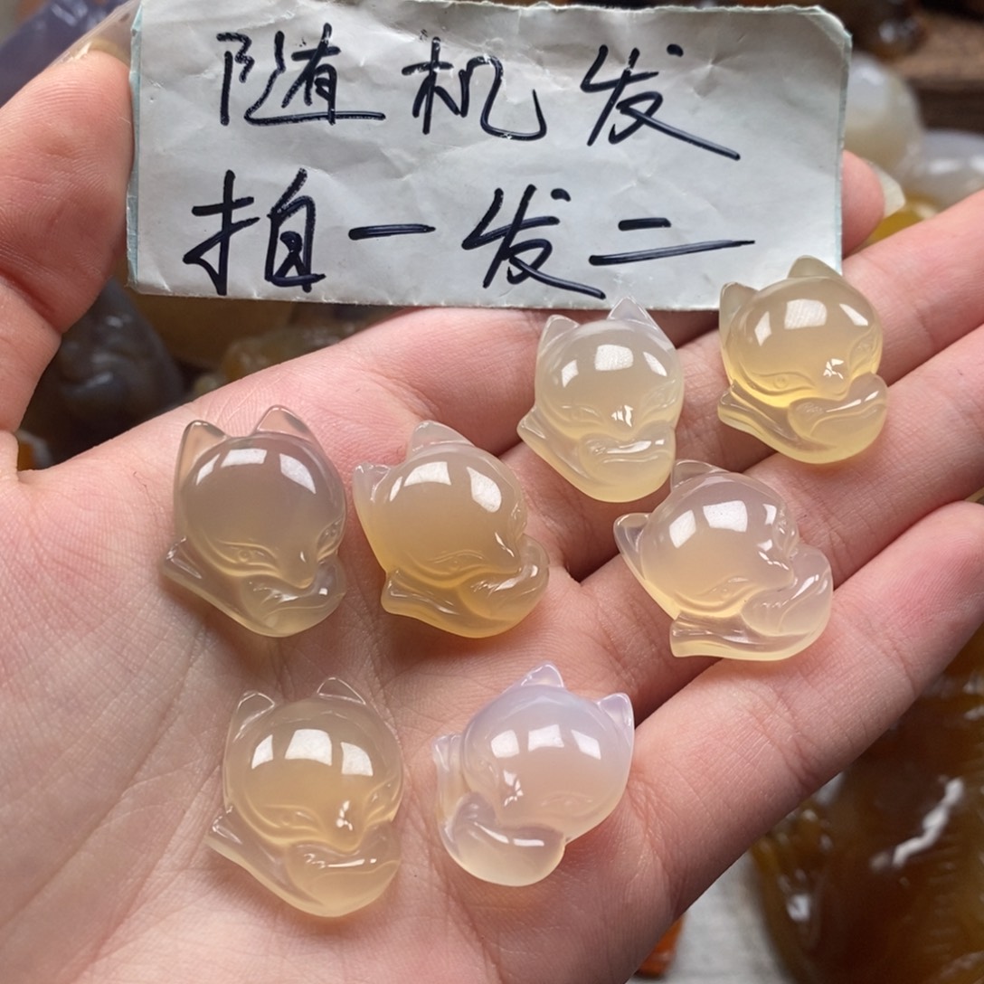 玛瑙/玉髓未镶嵌颈饰