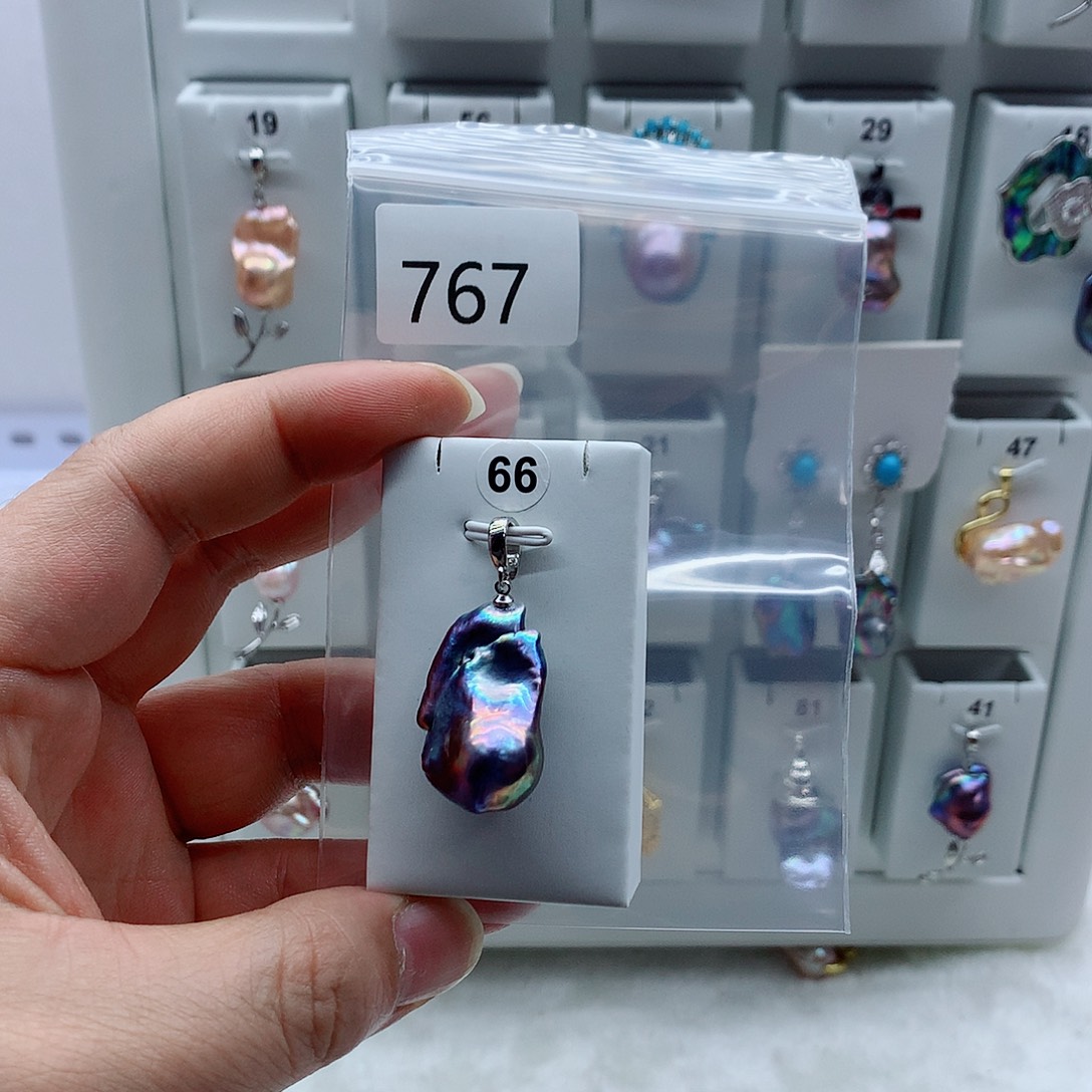 淡水珍珠吊坠(不含链)合金