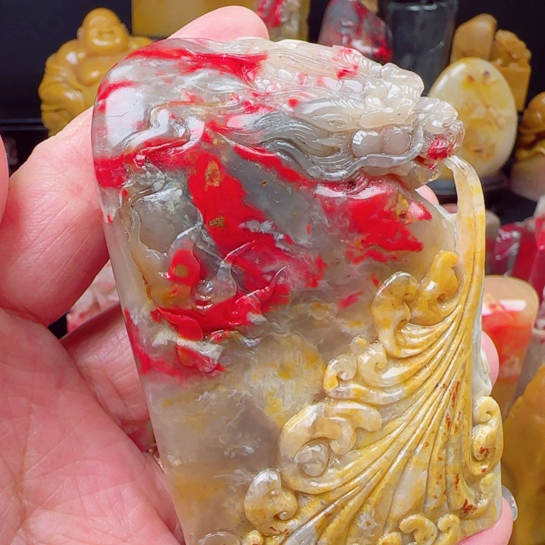 昌化石昌化鸡血石