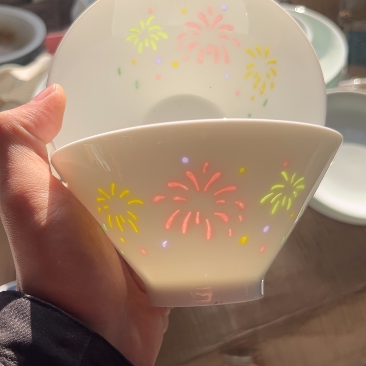 陶碗景德镇高温细白瓷餐具