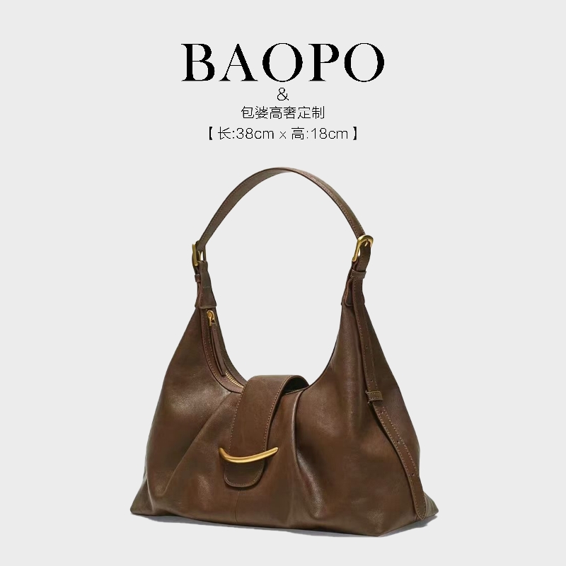 精致腋下包2025新款斜挎包女慵懒松弛感单肩包