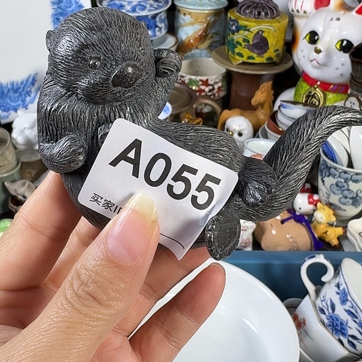 闪给暖冬动物摆件一只