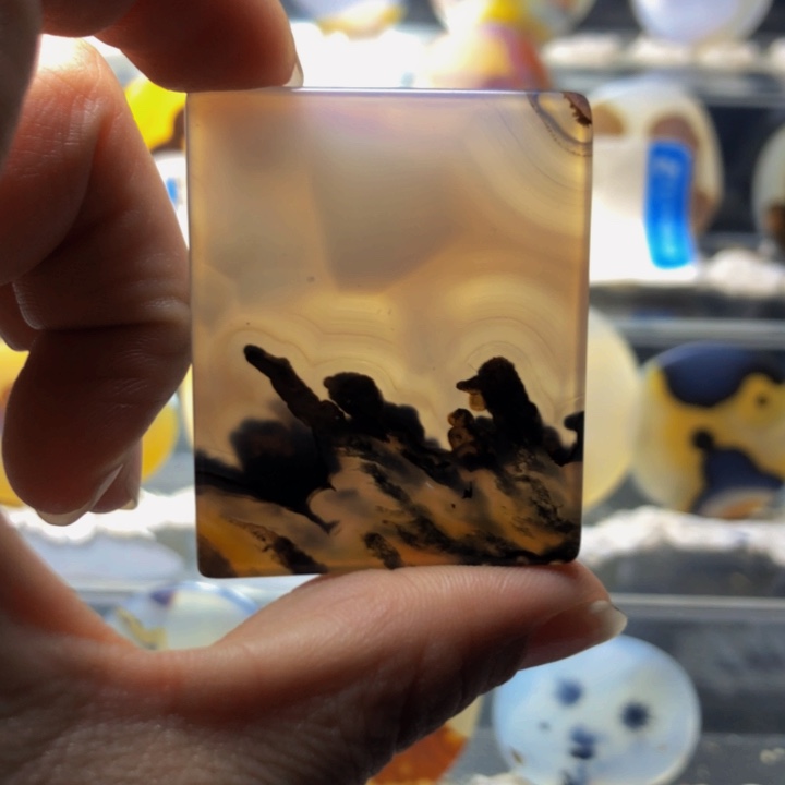 合金玛瑙/玉髓珠宝奇石124