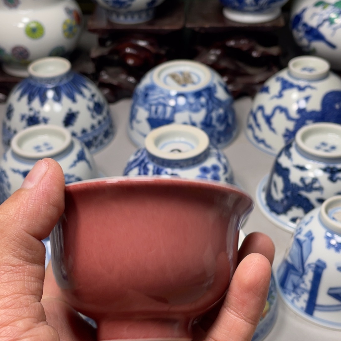 杯子景德镇陶瓷现代手工陶瓷茶具