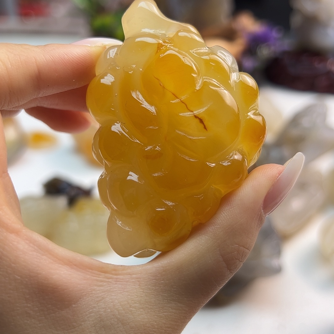 玛瑙/玉髓未镶嵌颈饰