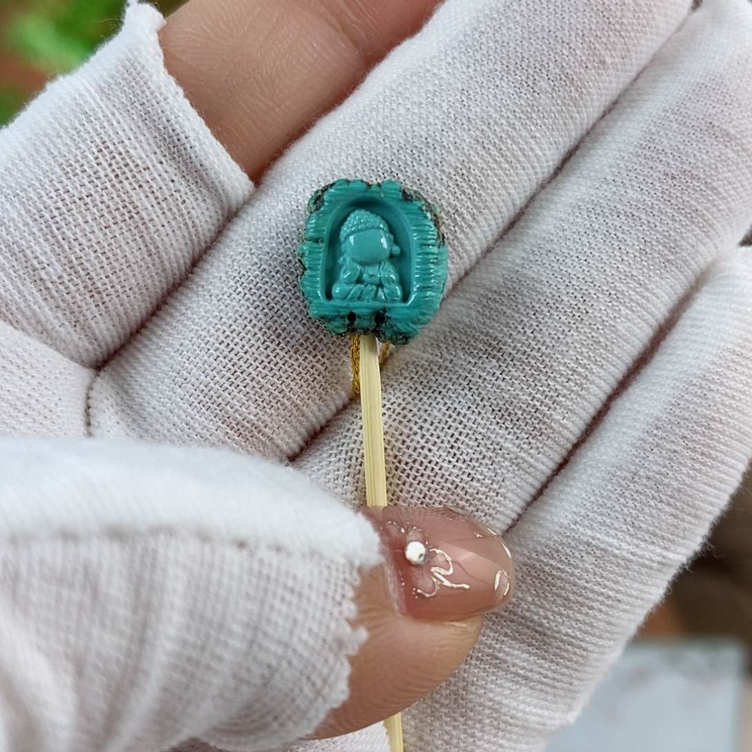 绿松石珠宝奇石未镶嵌