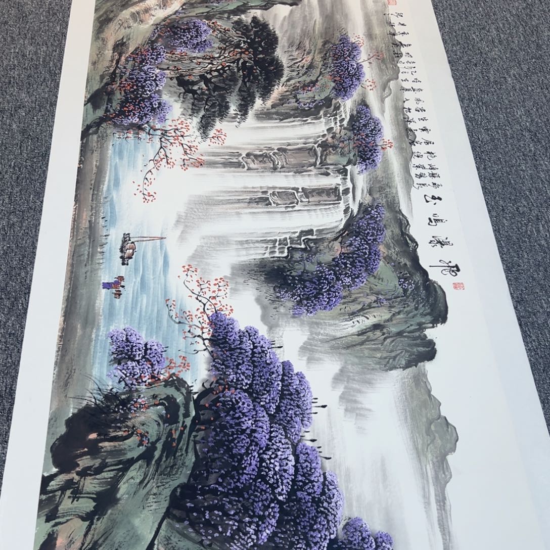 手绘作品今天这样出