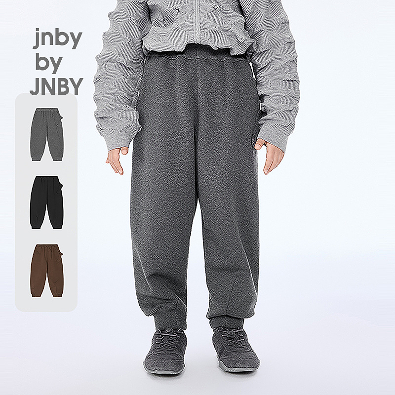 新款江南布衣童装裤子长裤束脚裤25冬男女童1PAE11900