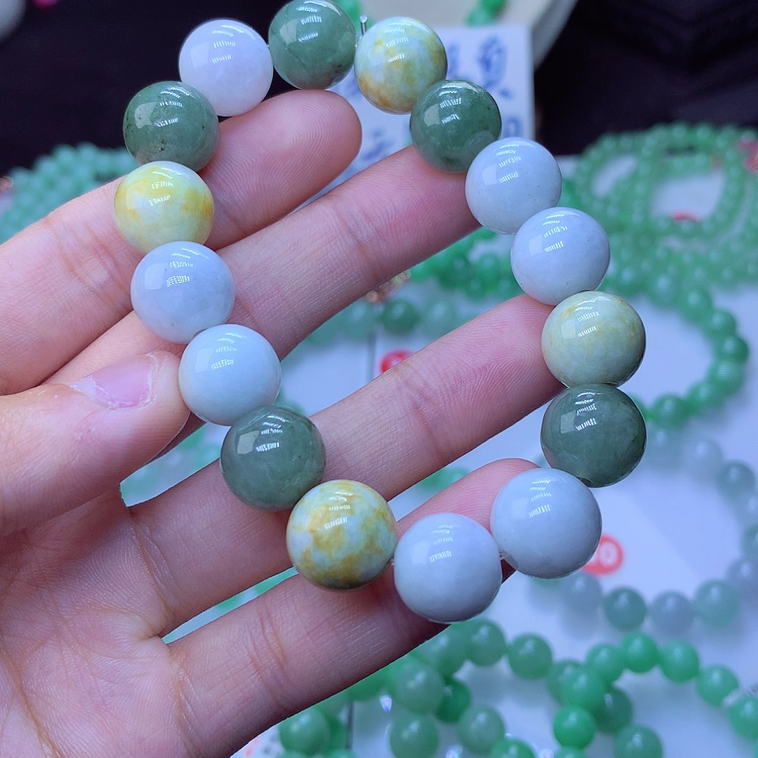 翡翠毛衣链未镶嵌卡13