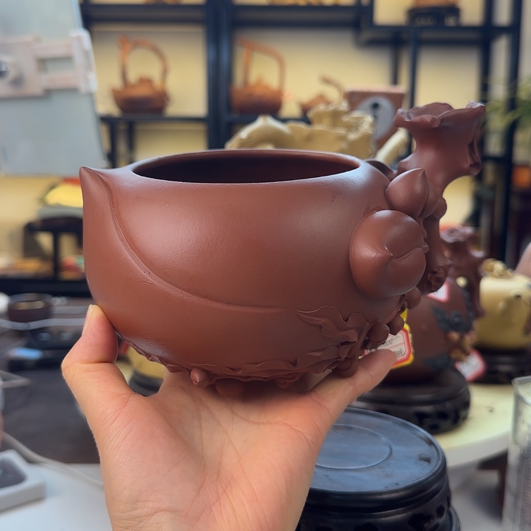 紫砂茶杯正高工王林仙