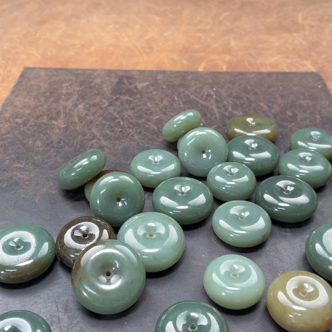 和田玉未镶嵌颈饰多样性发货拍一发一