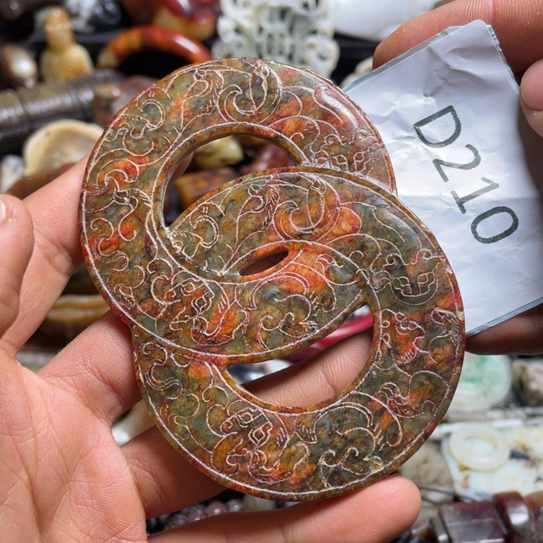 和田玉（糖玉）挂件未镶嵌