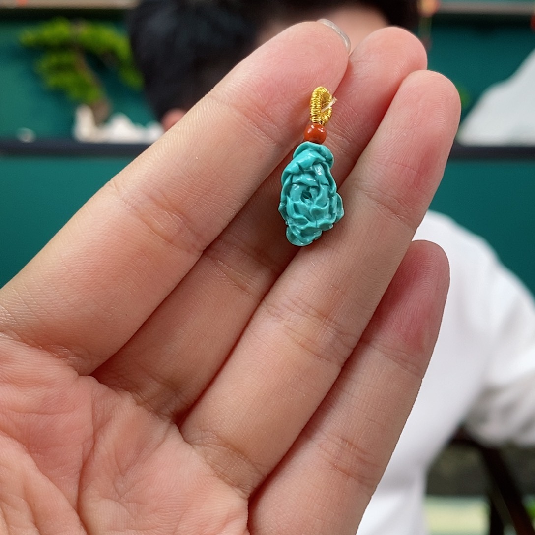 绿松石珠宝奇石未镶嵌