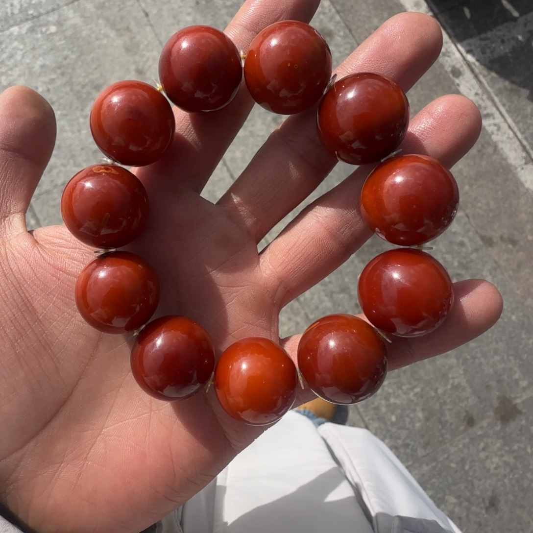 蜜蜡未镶嵌裸石格萨推荐藏传一件