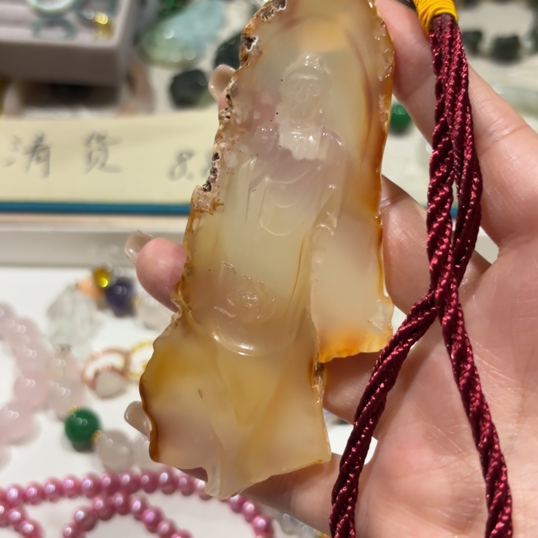 玛瑙/玉髓未镶嵌颈饰68845