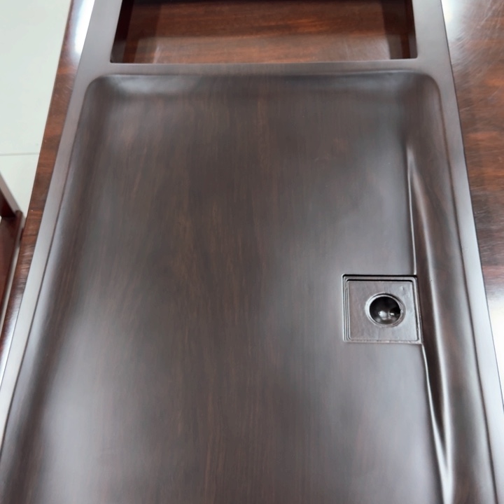 正品黑檀木实木茶盘90/45