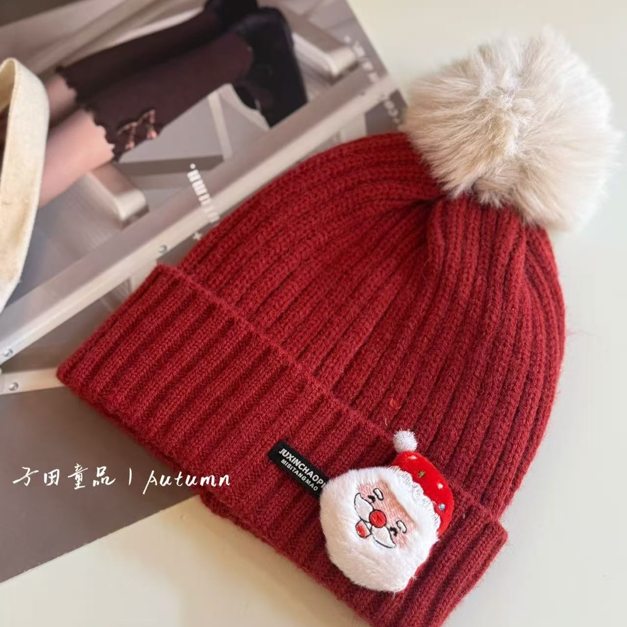 子田推荐-儿童圣诞老人款帽子