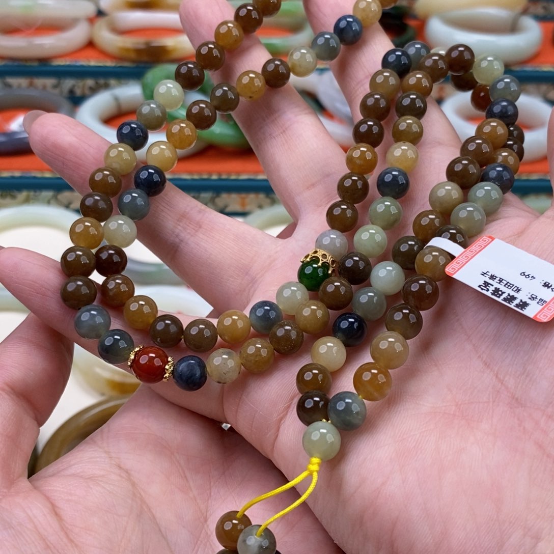 和田玉珠子8未镶嵌