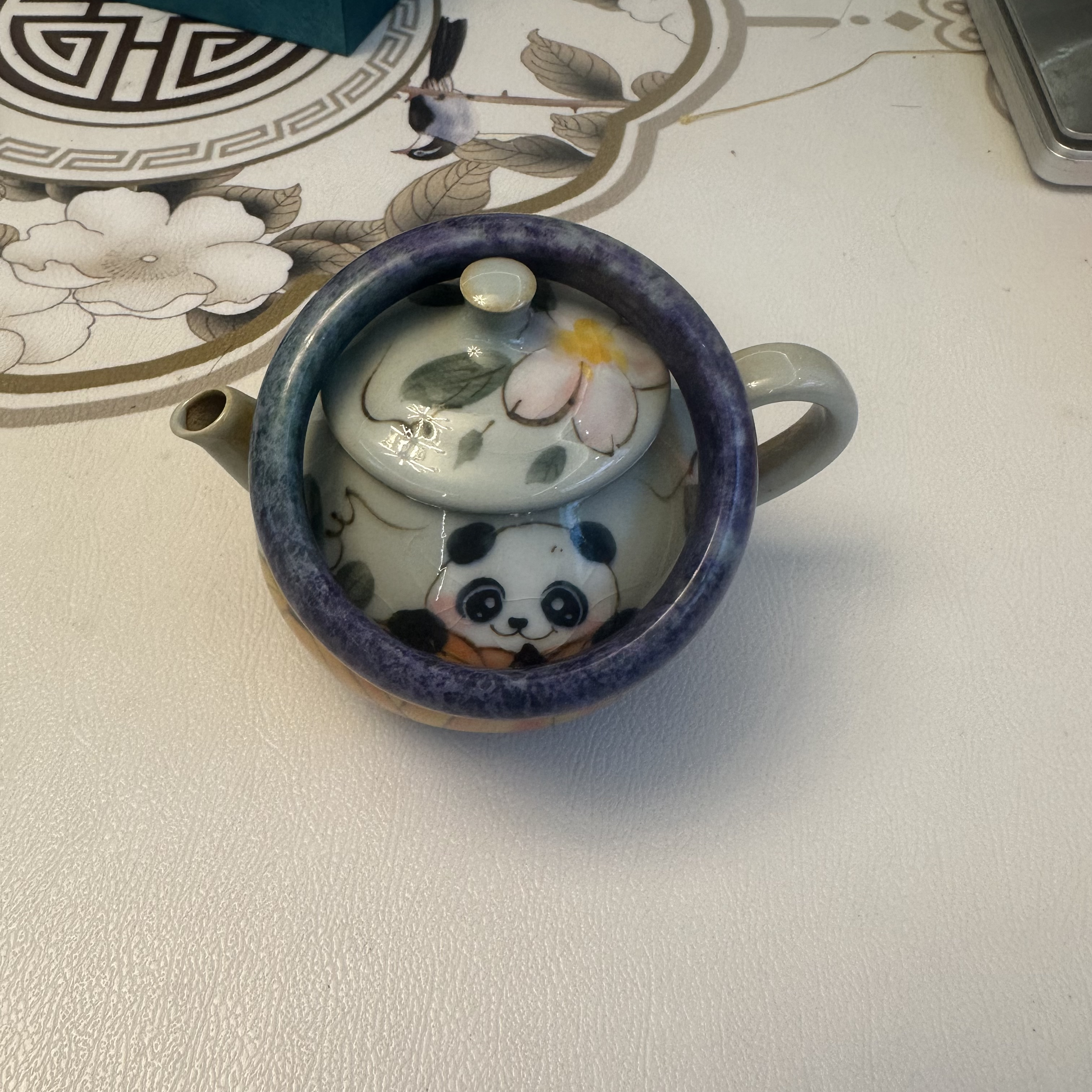 新中式蓝瓷天玄手镯 A1180