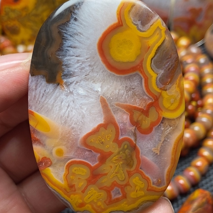 玛瑙/玉髓吊坠未镶嵌