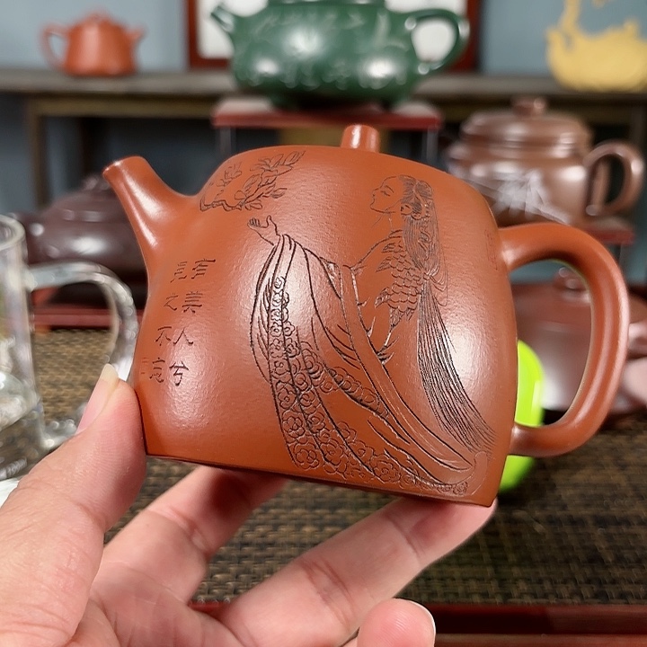 紫砂茶壶宜兴原矿手工紫砂壶