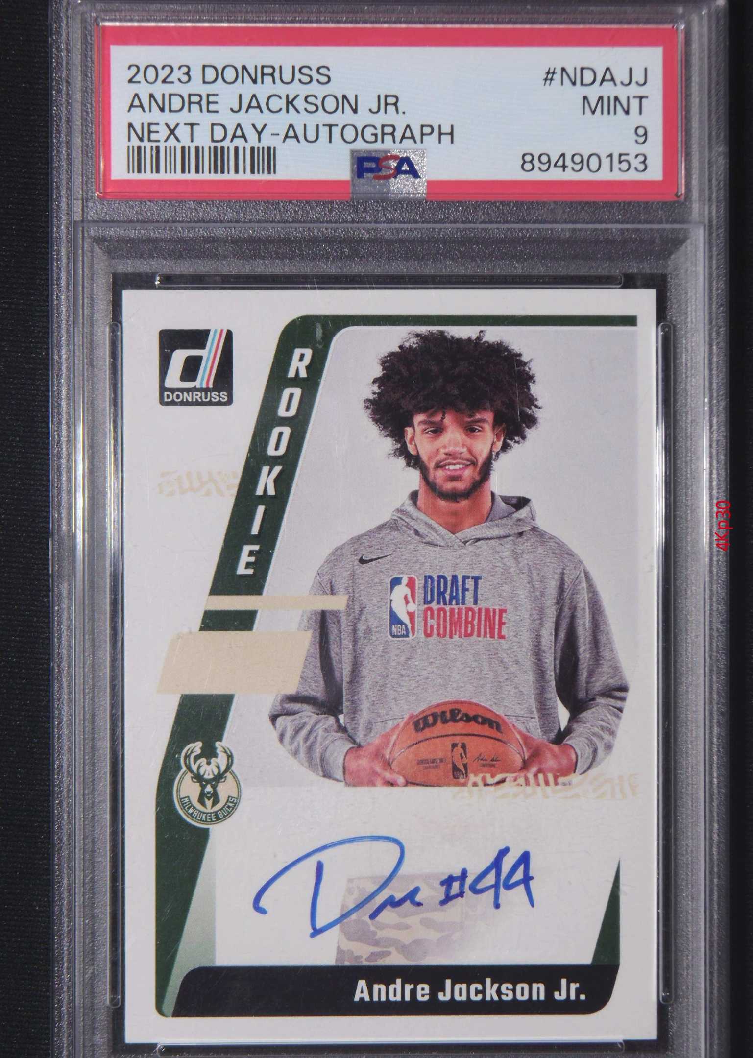 【直播开价】安德烈 杰克逊 PSA 签字 球星卡包邮