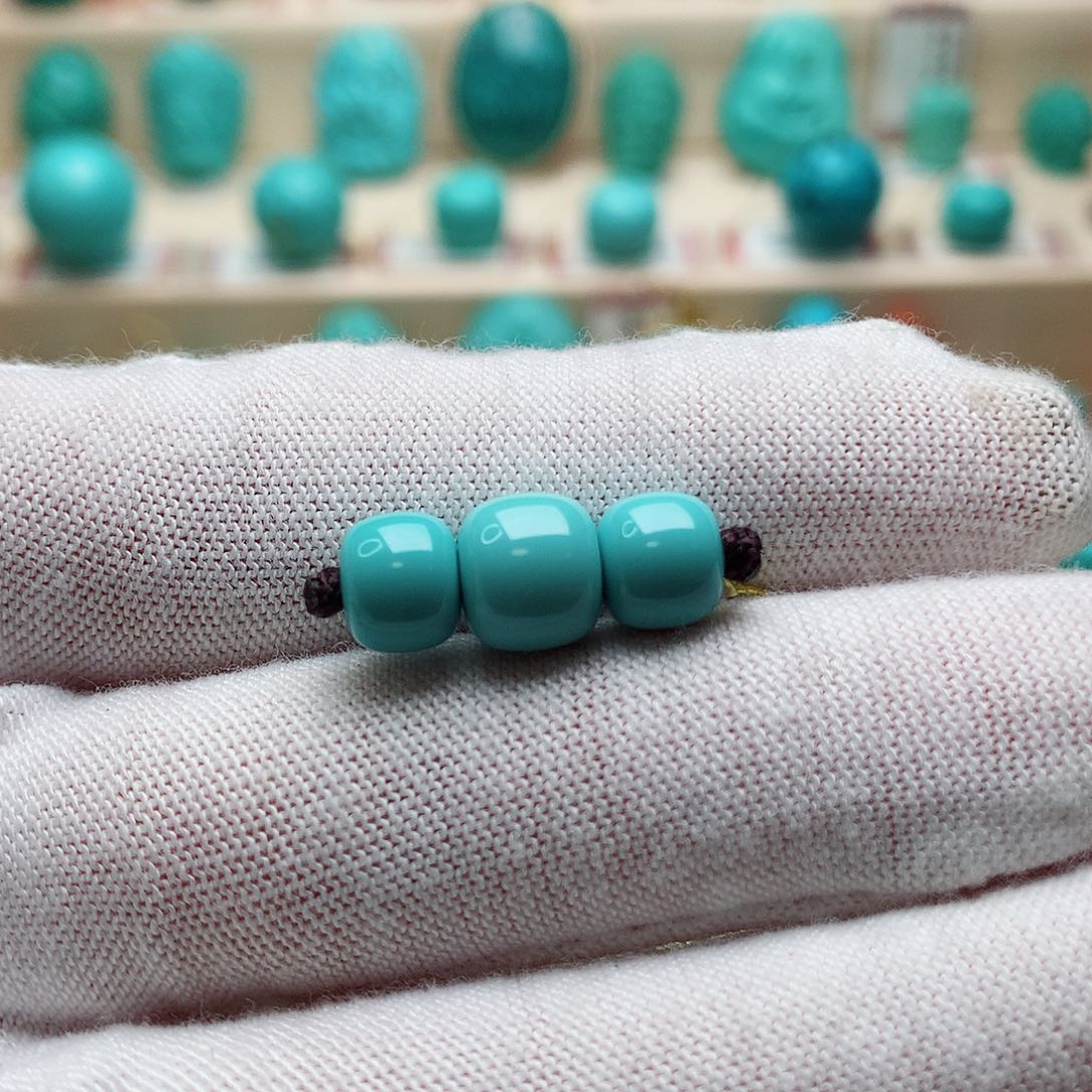 绿松石珠宝半成品未镶嵌