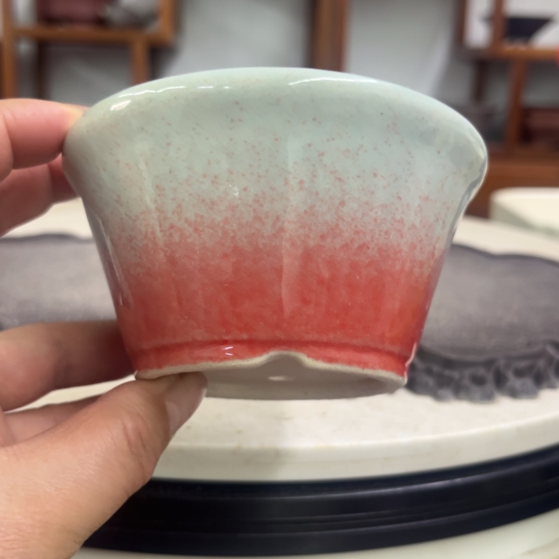 紫砂花盆瑕疵5-10.5。z。。