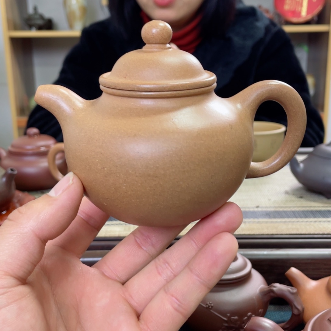 紫砂茶壶大亨掇球