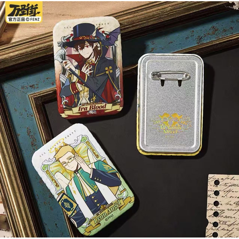 【拆卡】万圣街-框景之内系列-吧唧挂件透卡盲盒