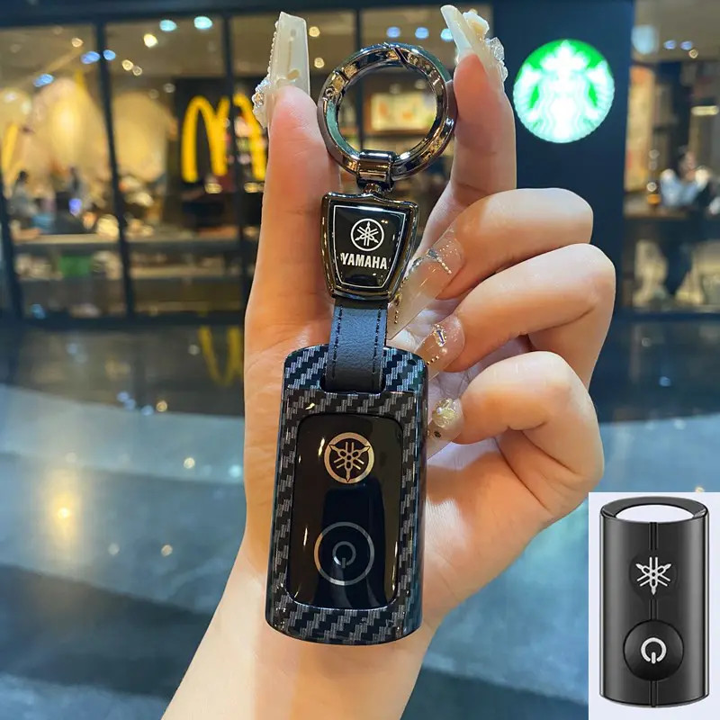 【26号】雅马哈摩托车钥匙套XMAX300 NMAX155壳NVX车JAUNS包AEROX扣