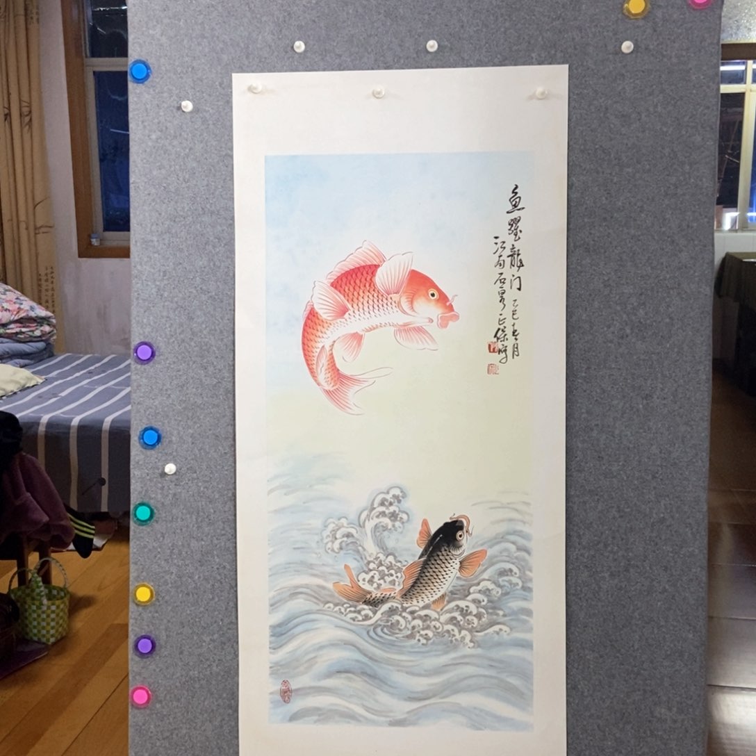 国画陈正保纯手绘国画