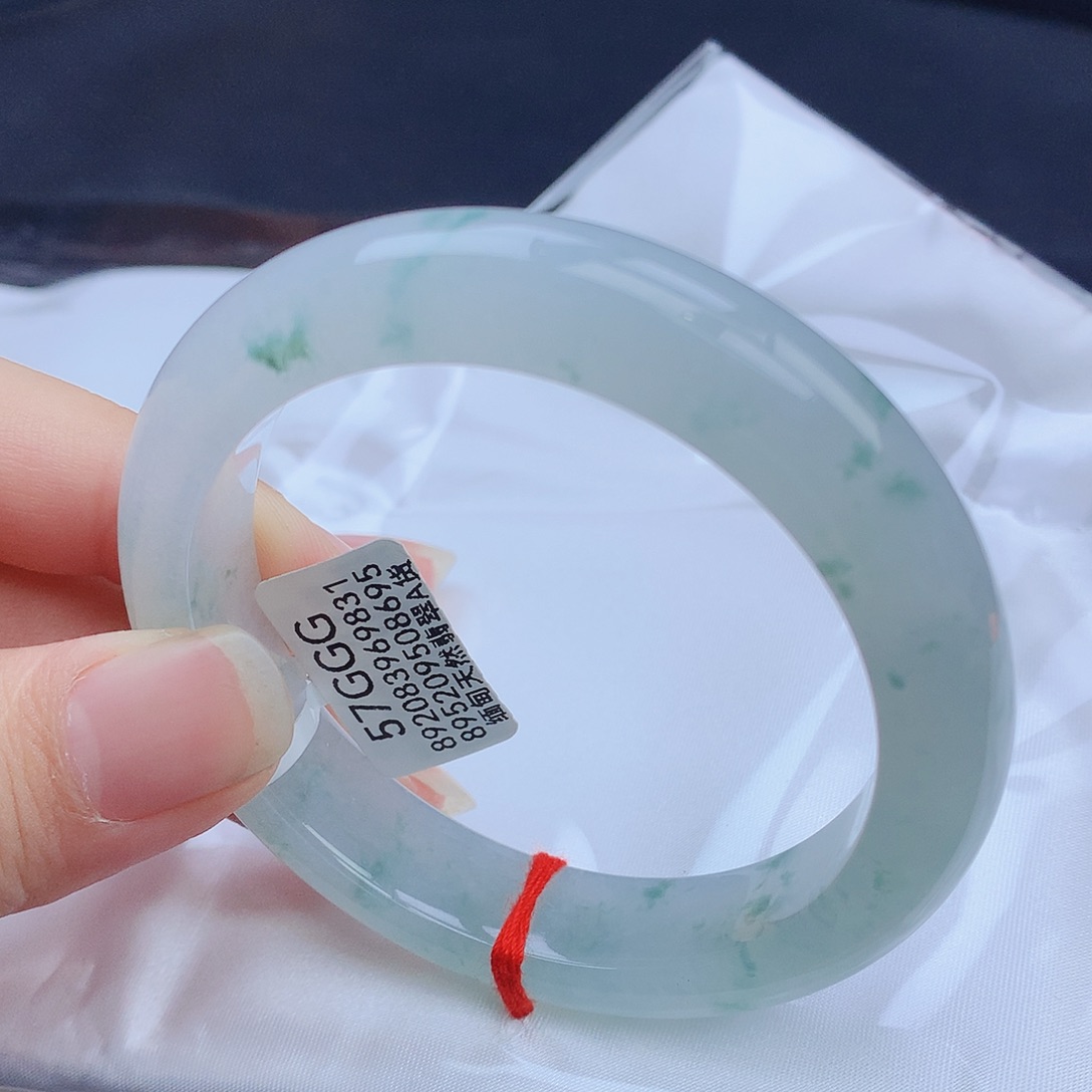 翡翠未镶嵌手镯天然缅甸翡翠A货手镯 