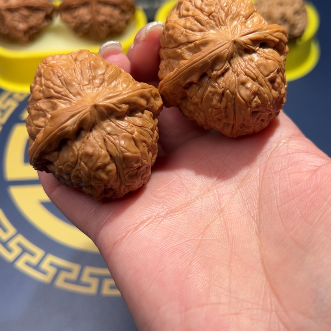 文玩核桃把件南瓜44➕