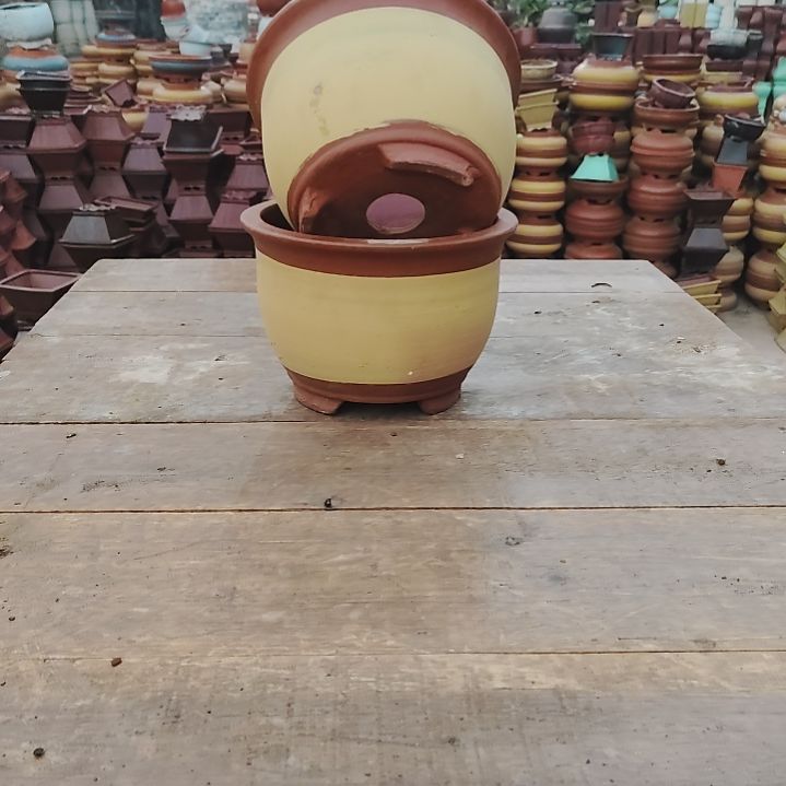 三脚金钟高17口径24黄两个